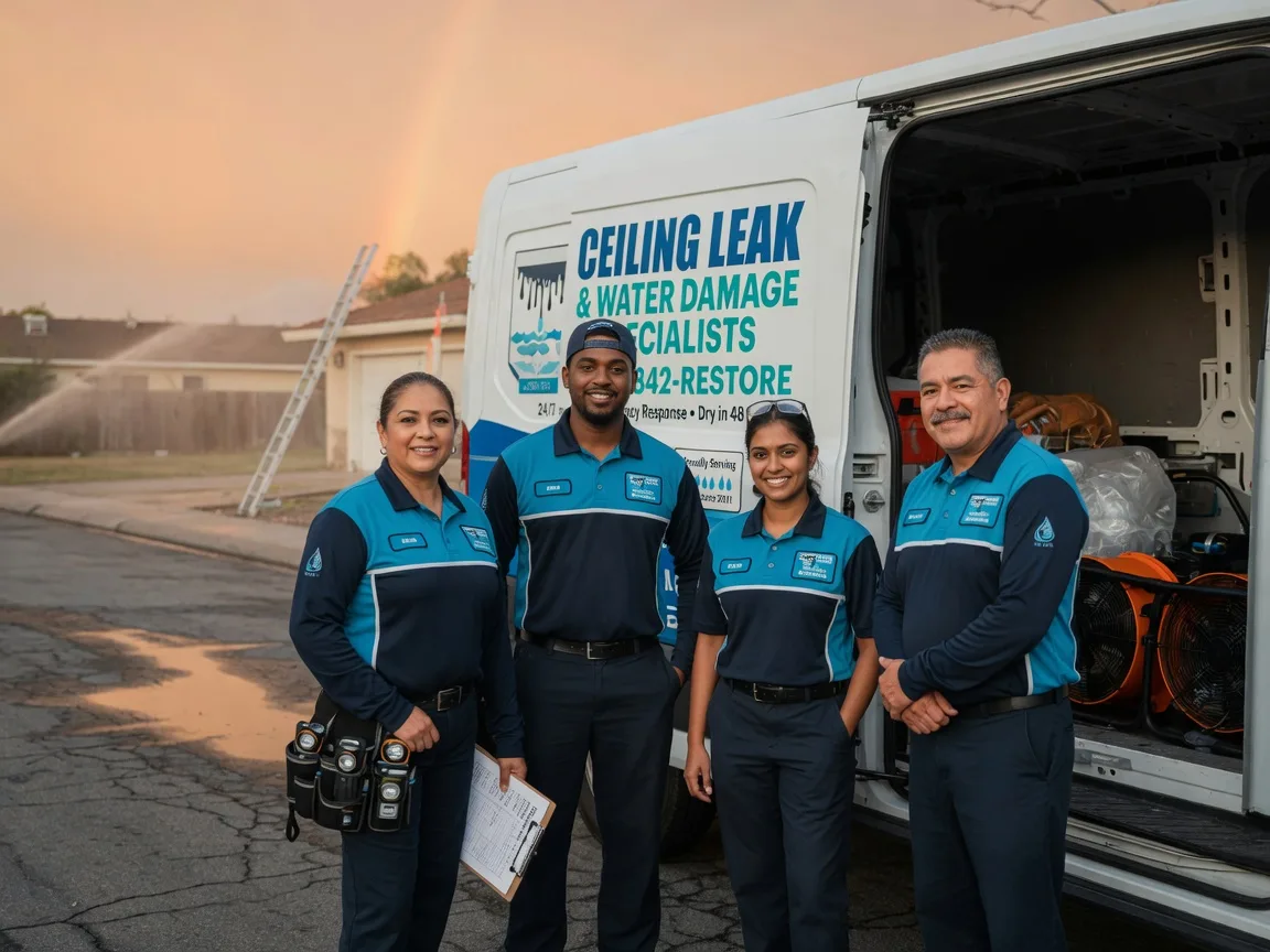 Ceiling Leak Cleanup company in Kansasville, WI